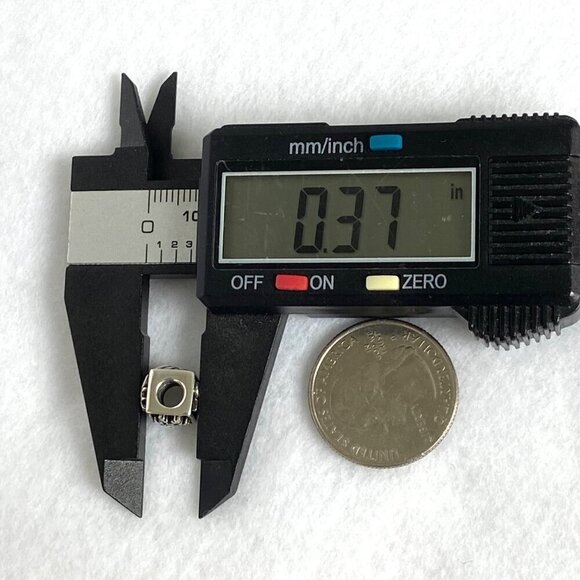 Chamilia Sterling Silver 925 CHAM Square Four Seasons Charm Bead - Picture 15 of 15